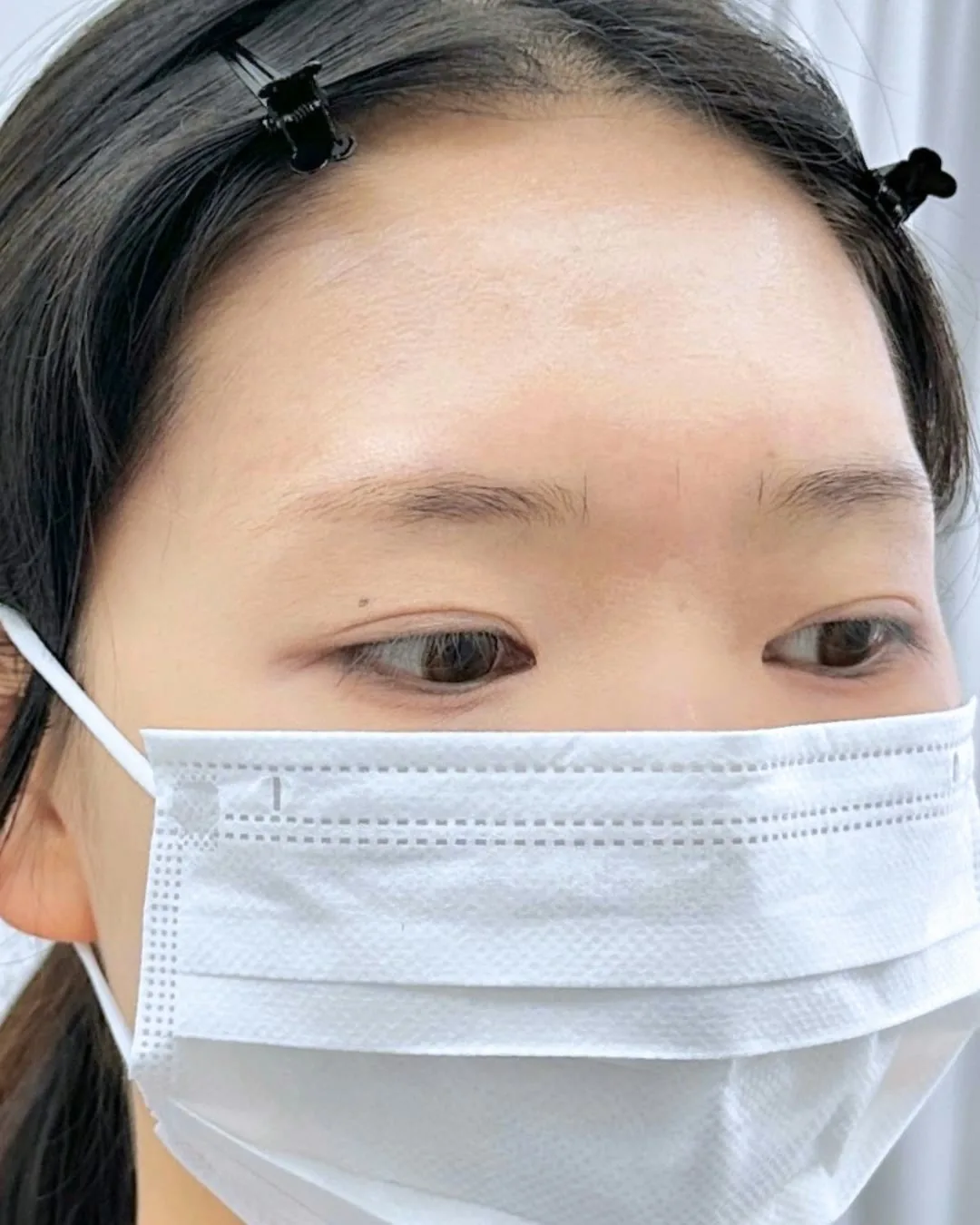 강릉 눈썹문신 자연눈썹 시술 전